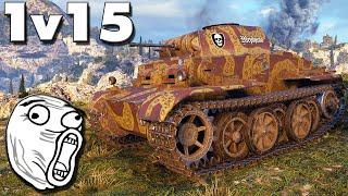 Pz. II J - 15 KILLS / 1 VS 15 - World of Tanks