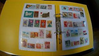 самодельный кляссер для КОЛЛЕКЦИИ почтовых марок homemade klyasser for postage stamps