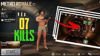 Enemy Walking up on Wall    PUBG MOBILE METRO ROYAL 07 KILLS  || HYDRA SIDDIQ