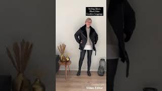 Leather Look  - Leather Pants - PVC, Leather, Faux Leather Leggings, Latex Leggings - Lookbook