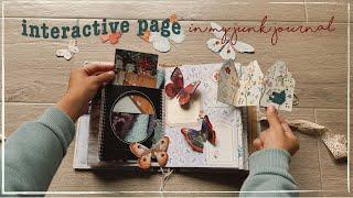 Interactive Page - Junk Journal with Me - 15 Minutes Creative Journaling Series & Challenge