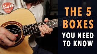 The 5 Soloing Boxes All the Pros Use +  Licks!