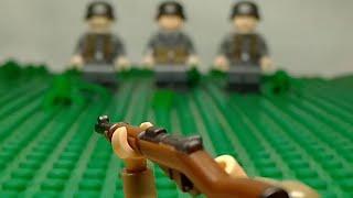 Лего тест от первого лица - расстрел немцев | Lego first-person test - shooting german soldiers