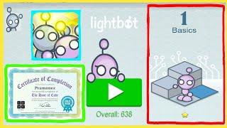 Lightbot Programming Puzzles - BASICS All Levels