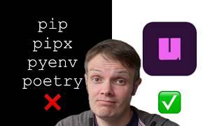 uv: A Single Python Tool to Replace pip, pipx, pyenv, poetry and more!