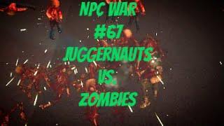 Garry's Mod NPC War #67 Juggernauts vs. Zombies