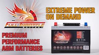 Full Throttle Batteries - Now Available at DIX Performance North