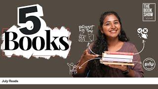 My July reads - 2024  | The Book Show ft. RJ Ananthi