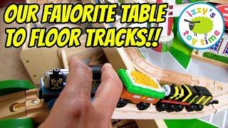  Best TABLE-TO-FLOOR Doom Drops! | Epic Train Crashes & Falls! 