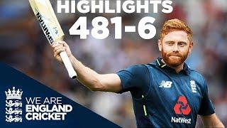 England Smash World Record 481-6 | England v Australia 3rd ODI 2018 - Highlights