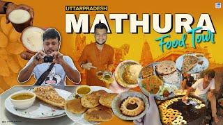 Mathura Food Tour || From Breakfast, Lunch to Dinner in Mathura || All About India