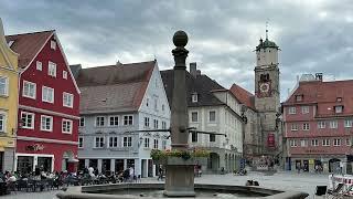 The beautiful town of Memmingen- Germany