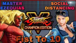 FT10: Master Ezequias (Gill) vs Social Distancing ( Lucia )