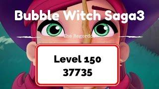 Bubble Witch 3 Level 150 37735 points No Boosters