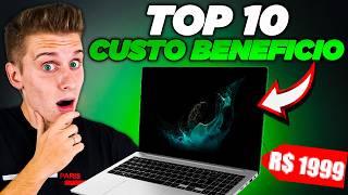 TOP 10 MELHORES NOTEBOOKS CUSTO BENEFÍCIO para Estudar e Trabalhar 2025!