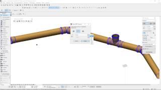 ArchiCAD MEP Modeler. Setting details, routing, search collision