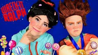 Disney Wreck it Ralph 2 Vanellope Von Schweetz and Wreck it Ralph Makeup and Costumes