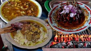 SATE GULE KAMBING MBAK YULI GAMPENG - KULINER KEDIRI