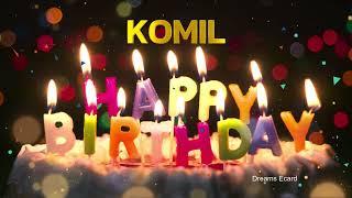 KOMIL Happy Birthday Status  |  Happy Birthday KOMIL | Special wishes for KOMIL #birthday