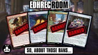 These Four Cards Just Got Banned in EDH | EDHREC Room | Commander | Magic: the Gathering