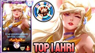 WILD RIFT AHRI - TOP 1 AHRI GAMEPLAY - EX CHALLENGER RANKED