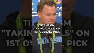 The Titans Are "Taking Calls" On The #1 Pick In The 2025 NFL Draft #nfl #nfldraft @TitansToday