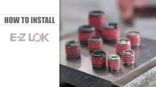 E-Z LOK Solid Wall Threaded Inserts: How to Install Threaded Inserts for Metal