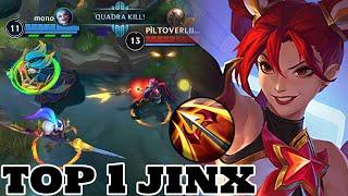 Wild Rift Jinx - Top 1 Jinx Gameplay Rank Challenger