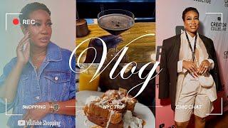 VLOG!!! JUST GET UP & START | Shopping + NYC with YouTube + Chit Chat & More | Kerry Spence