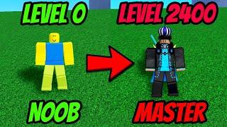 LEVEL 0 TO 2400 in BLOX FRUITS (From Noob to Master)