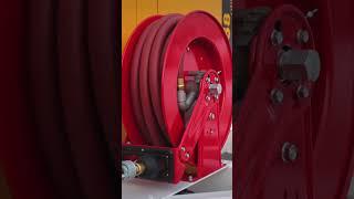 Our Compressor Turret Reel Trailer! #rallytrailers #reeltrailers #construction #contractor #telecom