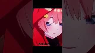 Itsuki nakano ️️ The quintessential quintuplets #4kanimeedit #animewaifu #trending #viral #amv