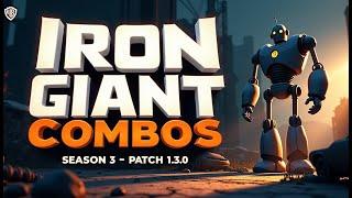 NEW Iron Giant Combo Guide (After NERF) - Multiversus Season 3 | Patch 1.3.0