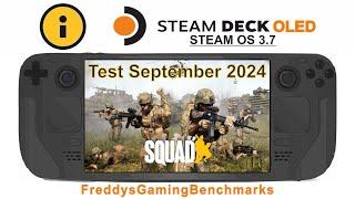 Squad (Test September 2024) on Steam Deck OLED with Steam OS 3.7