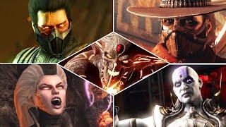 Mortal Kombat X - All Bosses & Endings