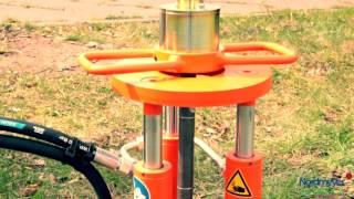 Hydraulic Extraction Jack by Nordmeyer GEOTOOL