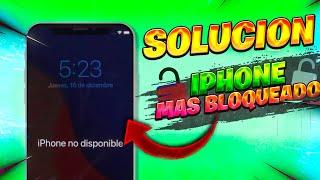 ELIMINAASI el BLOQUEO en iPhone encontrado 2023 / Método SIN SABER Contraseña