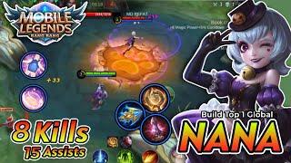 Nana's Rampage: 8 Kills and 15 Assists MLBB Battle on Bit2Bit Gaming