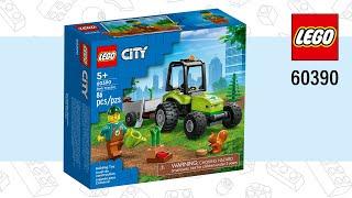 LEGO® City Park Tractor (60390)[86 pcs] Speed Build | Top Brick Builder Lite