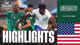 Saudi Arabia vs. United States Concacaf Gold Cup Highlights | FOX Soccer