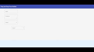 How to create a drag-and-drop form builder in Angular 18?