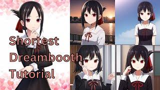 Shortest Dreambooth Tutorial