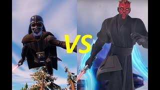 Darth Vader Vs Darth Maul...but it's in Fortnite