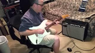 #108 '62 Hot Rod stratocaster & Vintage Sound 35 combo