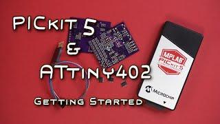 Poking Around an ATtiny402 with the PICkit5