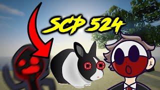 MINECRAFT SCP-524 THE OMNIVOROUS BUNNY (EATS OUR SCP BASE ALIVE!!!!)