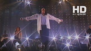 (HD A.I. Upscale) Michael Jackson - Black or White | Live in Bucharest, 1992 (BBC)