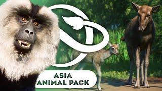 ASIA ANIMAL PACK! | New Elephant, Nilgai, Raccoon Dog & More!  | Planet Zoo News