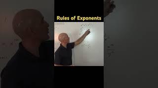 Rules of Exponents