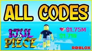 9 NEW CODESALL WORKING CODES for  IJUL PIECE 2  Update 7.5  Roblox 2024  Codes for Roblox TV